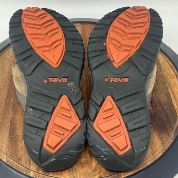 TEVA Pajaro Dune Leather Flip Flops Sandals S/N 1002432 Men's Size 13 - Picture 8 of 13